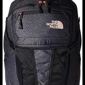 The North face black backpack
